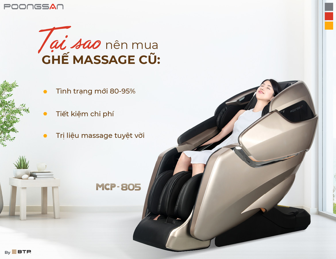 Băn khoăn có nên mua ghế massage cũ hay không?